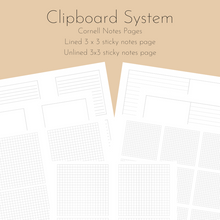Load image into Gallery viewer, Clipboard System Printables - Updated *NEW*
