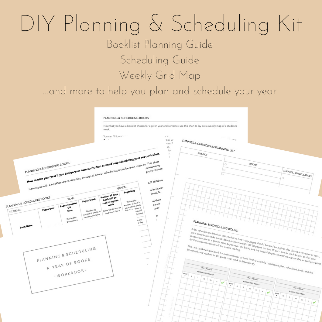 DIY Planning and Scheduling Kit